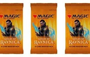 Magic The Gathering Guilds of Ravnica 3 Booster Packs