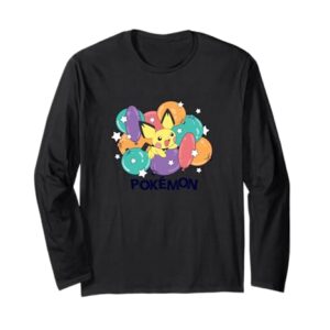 Pokémon - Pichu Balloon Cluster Long Sleeve T-Shirt