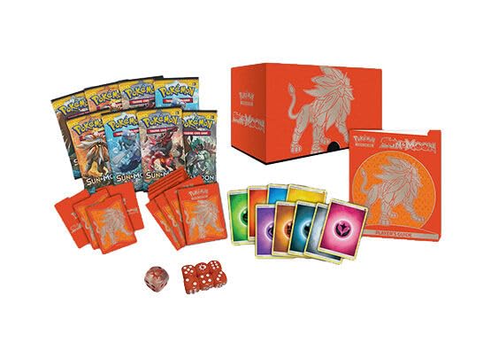Pokemon TCG Sun & Moon Lunala (Purple) & Solgaleo (Red) Elite Trainers Box Booster Set of 2 - Image 2