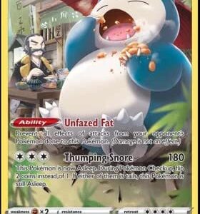 Pokemon - Snorlax TG10/TG30 - Lost Origin - Trainer Gallery - Holo Card