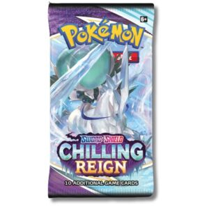 Pokemon Sword & Shield Chilling Reign Booster Pack | Glastrier
