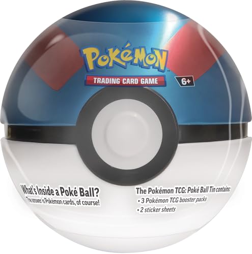 Pokémon TCG: Poké Ball Tin Bundle 2024 Version—Poké Ball, Great Ball & Ultra Ball (9 Pokémon TCG Booster Packs & 7 Sticker Sheets) - Image 4