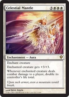 Magic: the Gathering - Celestial Mantle (6/249) - Zendikar