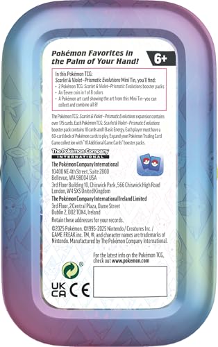 Pokémon TCG: Scarlet & Violet —Prismatic Evolutions Mini Tin - Espeon - Image 6