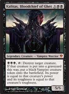 Magic The Gathering - Kalitas, Bloodchief of Ghet (99) - Zendikar