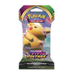 Pokemon Sword & Shield Vivid Voltage Sleeved Booster | Pikachu
