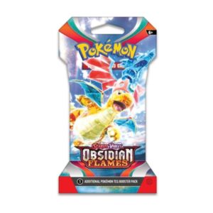 Pokemon Scarlet & Violet Obsidian Flames Sleeved Booster | Dragonite