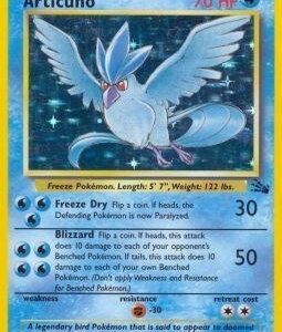 Pokemon - Articuno (2) - Fossil - Holo