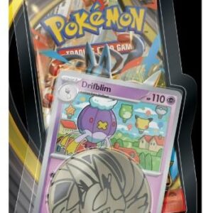 Pokemon Mega Evolutions TCG Trading Card Game 1 Booster Pack with Promo Card and Coin (Drifblim)