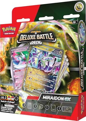 Pokemon TCG: Miraidon ex Deluxe Battle Deck (Ready-to-Play 60-Card Deck & Accessories) - Image 5