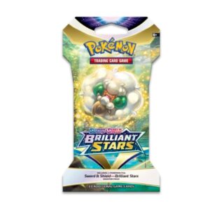 Pokemon Sword & Shield Brilliant Stars Sleeved Booster | Whimsicott