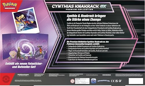 Pokémon - Trading Card Game: Premium Collection Cynthias Knakrack-ex (3 Holographic Cards and 6 Booster Packs) - Image 8