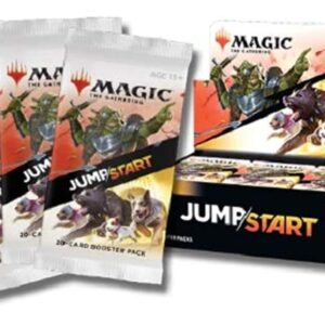 MTG Magic The Gathering Jumpstart Booster Display Box Jump Start - 24 Packs of 20 Cards Each, + Bonus Rare!