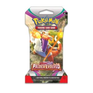 Pokemon Scarlet & Violet Paldea Evolved Sleeved Booster | Skeledirge