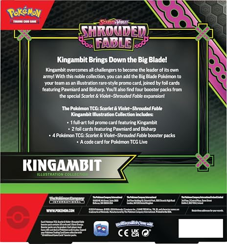 Pokémon TCG: Scarlet & Violet - Shrouded Fable - Kingambit Illustration Rare Box - EN - Image 3