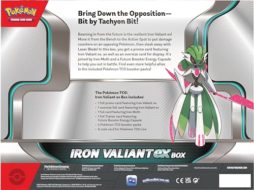 Pokemon TCG Iron Valiant ex Box - Image 3