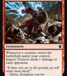 Magic The Gathering - Impact Tremors (140/264) - Dragons of Tarkir