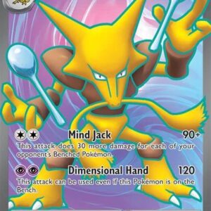 Pokemon – Alakazam ex – 188/165 – Pokemon 151 – Full Art Card