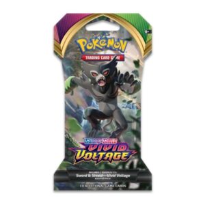 Pokemon Sword & Shield Vivid Voltage Sleeved Booster | Zarude