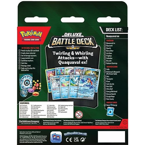 POKEMON TCG: DELUXE BATTLE DECK: Quaquaval - Image 4