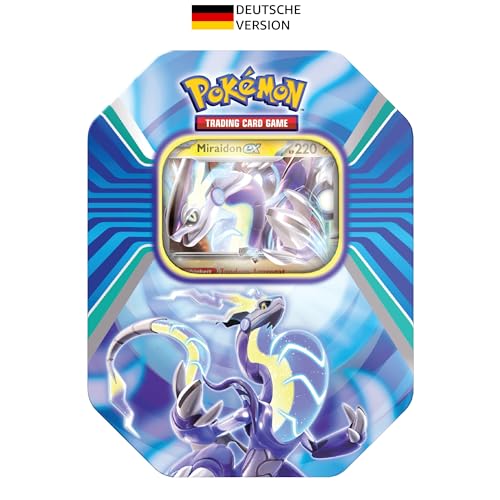 Pokémon - Trading Card Game: Tin-Box Paldea Legends - Miraidon (1 Holographic Card & 4 Booster Packs) - Image 4