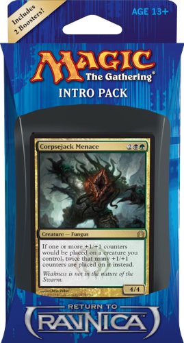 Magic the Gathering RTR: MTG: Return to Ravnica Intro Pack: Golgari Growth Black Green Theme Deck (Includes 2 Booster Packs)