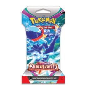 Pokemon Scarlet & Violet Paldea Evolved Sleeved Booster | Quaquaval