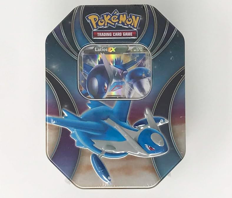 2016 Pokemon Trading Cards Best of EX Tins Featuring Latios Collector Tin - Image 2