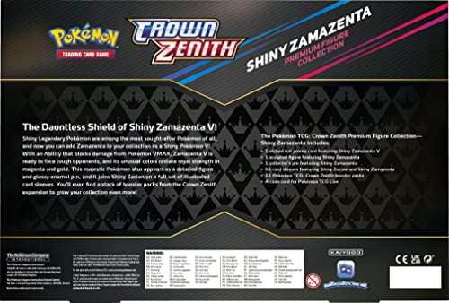 Pokemon Crown Zenith Shiny Zamazenta Premium Figure Collection - Image 4