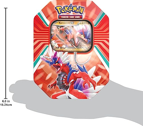 Pokémon - Trading Card Game: Tin-Box Paldea Legends - Koraidon (1 Holographic Card & 4 Booster Packs) - Image 2