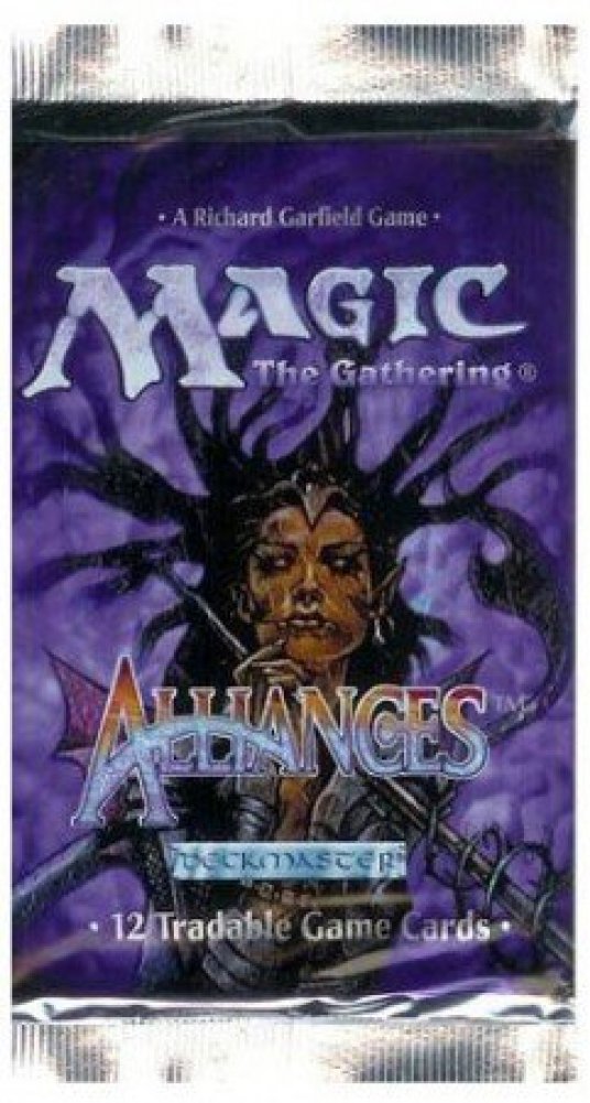 Magic the Gathering Alliances Booster Pack 12 Cards - Image 4