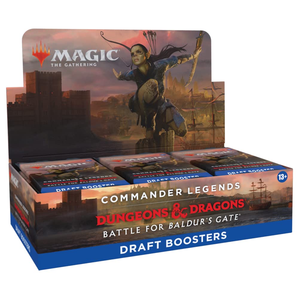 Magic: The Gathering Commander Legends: Battle for Baldur’s Gate Draft Booster Box | 24 Packs (480 Magic Cards) - Image 2