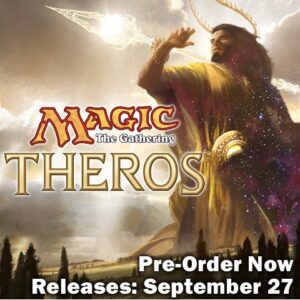 MtG Trading Card Game Theros Path of Ambition (Black) Prerelease Pack [5 Booster Packs, Seeded Pack, Promo Card & More]