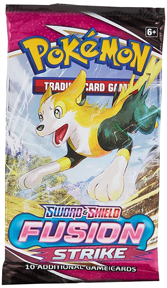Pokemon TCG: Sword & Shield-Fusion Strike Sleeved Booster Pack (10 Cards)