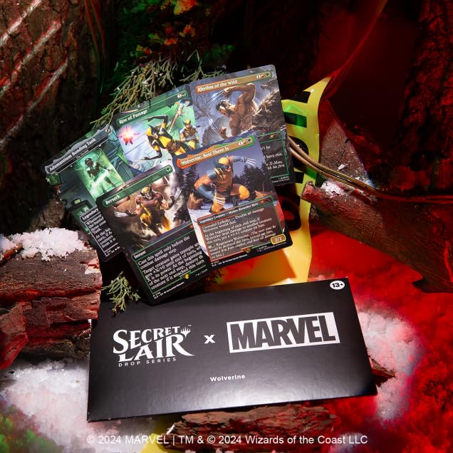 Magic the Gathering Secret Lair x Marvel's Wolverine - Non-Foil Edition - Image 4