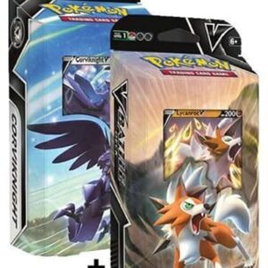 Pokemon 2022 Battle Both Theme Decks Lycanroc V & Corviknight V - 60 Cards Each