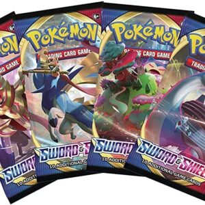 Pokemon Sword and Shield - Booster Pack Lot - 4 Sealed Packs