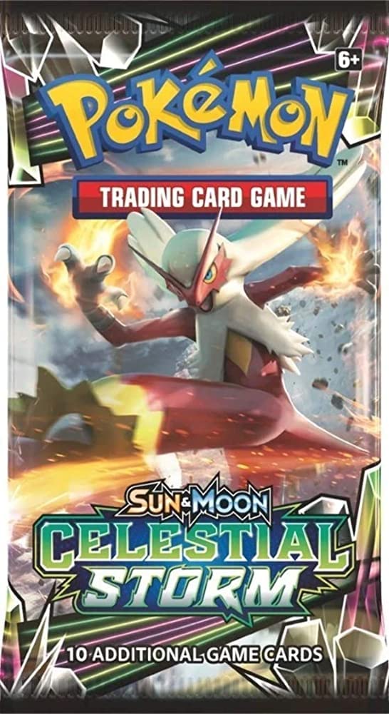 Pokemon TCG Sun & Moon Celestial Storm Booster 10 Card Pack (Sealed/English)