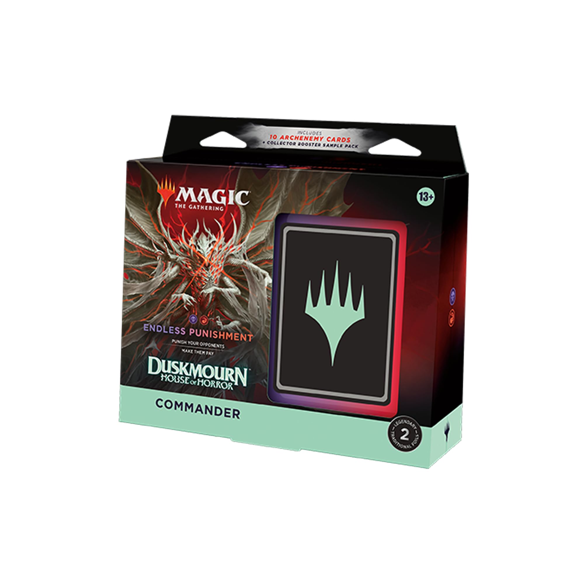 Magic The Gathering Duskmourn House of Horror Commander Deck Endless Punishment Black/RED (SD4)