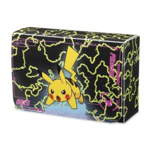 Pokemon Pokémon Center: Pokémon TCG: Pikachu Neon Charge Double Deck Box