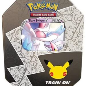 Pokemon Celebrations Tin Sylveon V (25th Anniv)