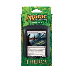 Magic The Gathering (MTG Theros Intro Pack - Devotion to Darkness Theme Deck (Includes 2 Booster Packs) Black (Abhorrent Overlord)