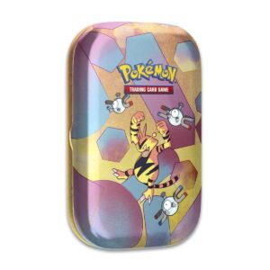 Pokémon TCG: Scarlet & Violet—151 Mini Tin – Electabuzz and Magnemite (2 Booster Packs, 1 Coin & 1 Art Card)
