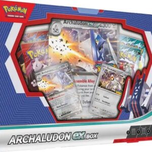 Pokemon TCG: Archaludon ex Box - 4 Packs, Promos