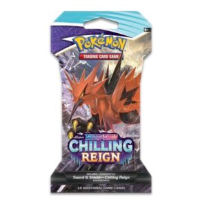 Pokemon Sword & Shield Chilling Reign Sleeved Booster | Galarian Zapdos