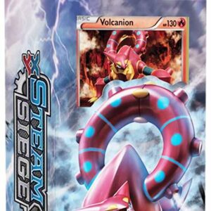 Pokemon TCG: Steam Siege, Ring of Lightning 60-Card Theme Deck Featuring A Holographic Hoopa