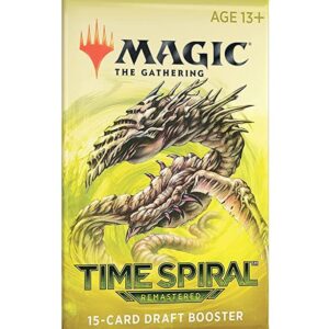 Card Game Magic: The Gathering Draft Booster Pack Lot MTG Time Spiral Remastered Individual Pack
