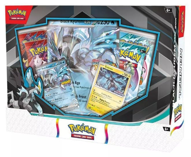 Pokemon TCG Trading Card Game Boxes Black Kyurem ex and Melmetal ex Box 2 Boxes, 4 Packs per Box and 2 Promo Cards with one Oversized Card - Image 3