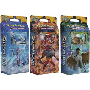 Pokemon All 3 Sun & Moon English Theme Decks: Rowlet, Litten, & Popplio! Toy