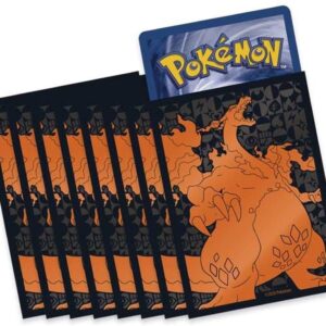 Pokemon Champions Path Gigantamax Charizard Sleeves 65 ct Standard Size